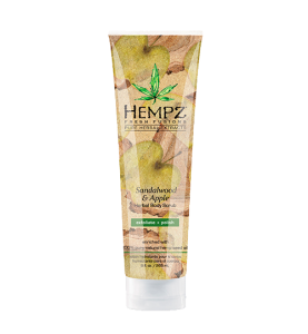 Hempz Sandalwood & Apple Hebal Body Scrub / Скраб для тела Сандал и Яблоко, 265 мл