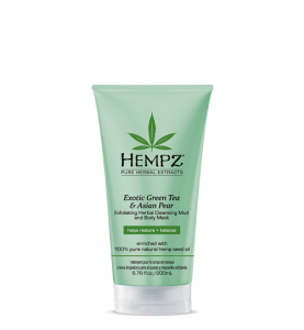 Hempz Exotic Green Tea & Asian PearExfoliating Cleansing Mud & Mask / Маска-глина отшелушивающая, 200 мл