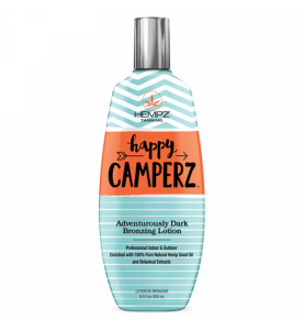 Hempz Happy Camperz Bronzer / Лосьон для загара с мгновенным бронзирущим и восстанавливающим комплексами, 250 мл