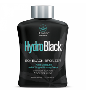 Hempz HydroBlack 50X Black Bronzer / Ультра-увлажняющий активатор загара с комплексным бронзированием, 400 мл