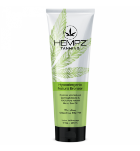 Hempz Hypoallergenic Natural Bronzer / Гипоаллергенный усилитель загара на основе масла семян конопли с мгновенно бронзирующим комплексом, 265 мл