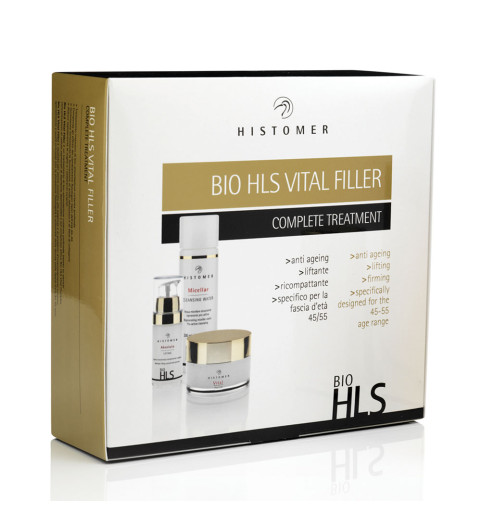 Histomer (Хистомер) BIO HLS Vital Filler / Комплексный уход для зрелой кожи 45+ (мицеллярная вода, крем-филлер, сыворотка Absolute) Histomer (Хистомер) BIO HLS Vital Filler / Комплексный уход для зрелой кожи 45+ (мицеллярная вода, крем-филлер, сыворотка Absolute)