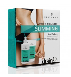 Histomer (Хистомер) Drain O2 Complete Treatment Slimming / Комплексный уход Drain O2 (скраб, слимминг крем), 200+400 мл