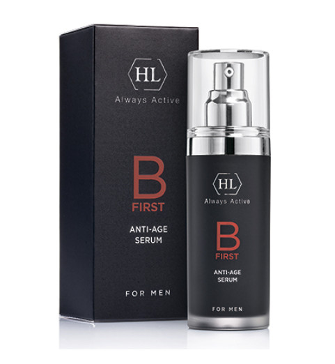 Holy Land (HL) B First Anti-Age Serum / Лёгкая сыворотка с лекарственными экстрактами, эластином и коллагеном, 50 мл Holy Land (HL) B First Anti-Age Serum / Лёгкая сыворотка с лекарственными экстрактами, эластином и коллагеном, 50 мл