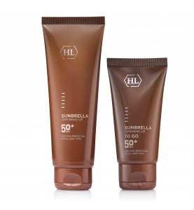 Holy Land (HL) Sunbrella Demi Make-Up SPF 50+ / Солнцезащитный крем SPF 50+ с фильтрами UVA+UVB, ухаживающими компонентами и тональным эффектом, 50 мл