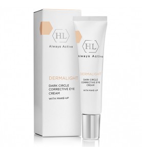 Holy Land (HL) Dermalight Dark Circle Corrective Eye Cream With Make-Up / Тональный крем для век с витаминами и антиоксидантами для уменьшения отечности и кругов под глазами, 15 мл