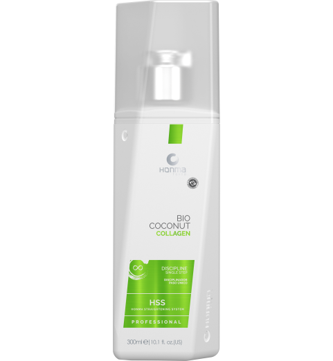 Honma Tokyo Bio Collagen Coconut Одношаговый реконструирующий биосостав, 300 мл Honma Tokyo Bio Collagen Coconut Одношаговый реконструирующий биосостав, 300 мл