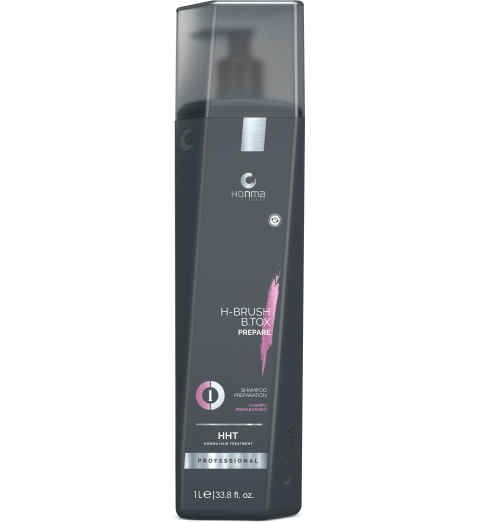 Honma Tokyo Шаг 1: Подготавливающий шампунь H-Brush B.Tox Shampoo Preparation, 1000 мл