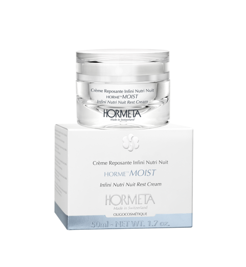 Hormeta (Ормета) HormeMoist Infini Nutri Nuit Rest Cream / ОрмеУвлажнение Успокаивающий расслабляющий питательный ночной крем, 50 мл