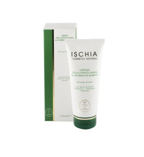 Ischia (Искья) Crema vellutante mani al burro di karite / Разглаживающий крем для рук с маслом карите, 100 мл Ischia (Искья) Crema vellutante mani al burro di karite / Разглаживающий крем для рук с маслом карите, 100 мл