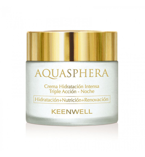 Keenwell Aquasphera Intense Moisturizing Triple Action Cream Night / Ночной интенсивно увлажняющий крем тройного действия, 80 мл Keenwell Aquasphera Intense Moisturizing Triple Action Cream Night / Ночной интенсивно увлажняющий крем тройного действия, 80 мл