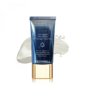 Keenwell EE Anti-Aging & Ultra-Radiance Overnight Cream-Mask / Обновляющий ночной крем-маска для сияния кожи, 40 мл