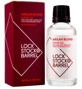 Lock Stock & Barrel Argan Blend Shave Oil / Аргановое масло для бритья и ухода за бородой, 50 мл