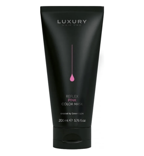 Luxury Hair Pro Reflex Color Mask Rosa / Оттеночная маска Розовая, 200 мл Luxury Hair Pro Reflex Color Mask Rosa / Оттеночная маска Розовая, 200 мл