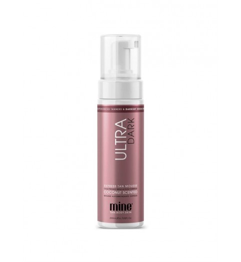 Mine Tan Ultra Dark Self Tan Mousse / Ультра темный мусс-автозагар с особой бронзирующей формулой высокой стойкости, 200 мл