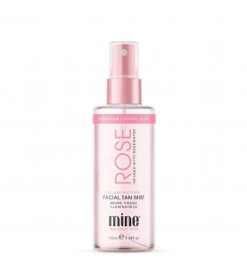 Mine Tan Rose Water Illuminating Facial Tan Mist / Спрей-мист автозагар с успокаивающей розовой водой , 100 мл