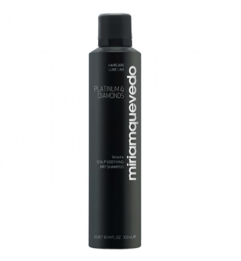 Miriam Quevedo Platinum and Diamonds Scalp Soothing Dry Shampoo / Успокаивающий бриллиантовый сухой шампунь-люкс, 300 мл Miriam Quevedo Platinum and Diamonds Scalp Soothing Dry Shampoo / Успокаивающий бриллиантовый сухой шампунь-люкс, 300 мл