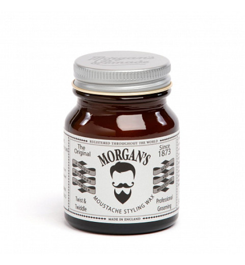 Воск для укладки усов Morgans Twist and Twiddle, 50 г Воск для укладки усов Morgans Twist and Twiddle, 50 г