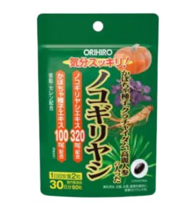 Orihiro Pumpkin Seed Extract with So Palmetto / БАД Экстракт семян тыквы с Со Пальметто, 252 мг х 60 капсул