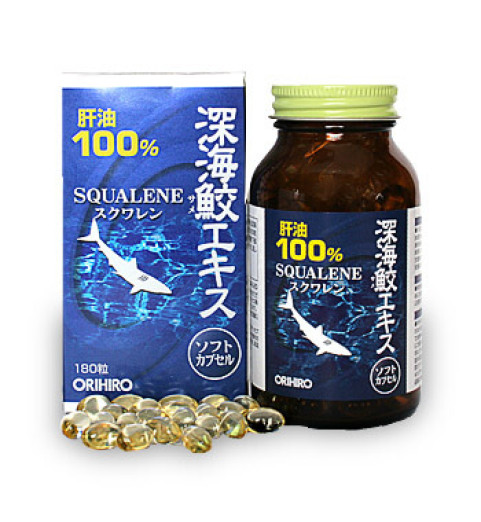 Orihiro (Орихиро) БАД "Сквален", 180 капсул Orihiro (Орихиро) БАД "Сквален", 180 капсул