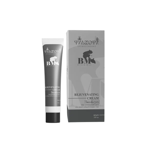 Philosophy Black Man Rejuvenating Cream Face & Eyes / Омолаживающий крем для лица и области вокруг глаз, 100 мл