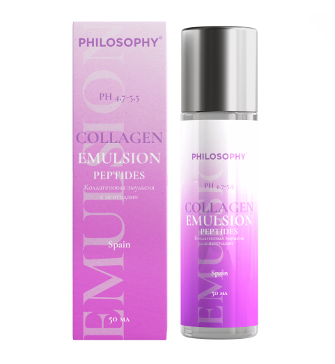 Philosophy Collagen Emulsion Peprides / Коллагеновая эмульсия с пептидами, 50 мл Philosophy Collagen Emulsion Peprides / Коллагеновая эмульсия с пептидами, 50 мл