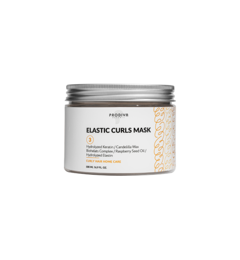 Prodiva Elastic Curls Mask / Маска для кудрявых и вьющихся волос, 500 мл
