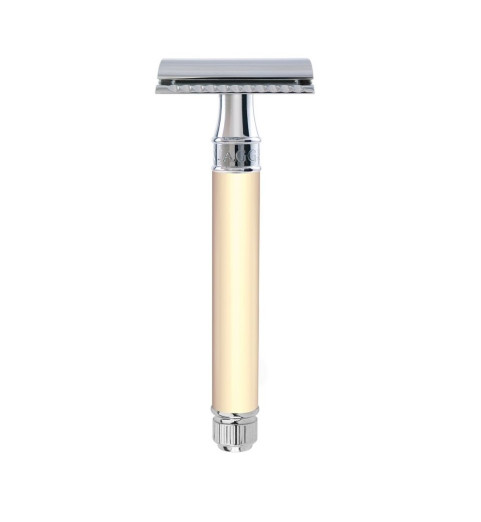 Edwin Jagger DEL8714BL Станок слоновая кость Т-образный Edwin Jagger DEL8714BL Станок слоновая кость Т-образный