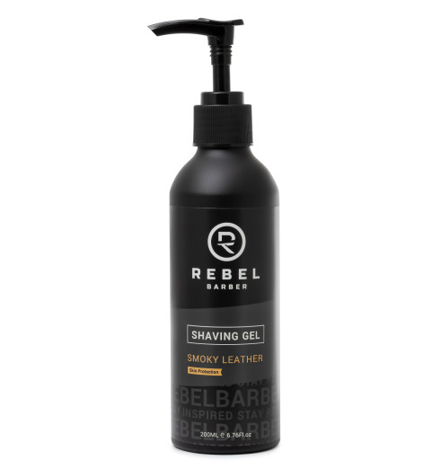Rebel Barber Smoky Leather / Гель для бритья, 200 мл Rebel Barber Smoky Leather / Гель для бритья, 200 мл