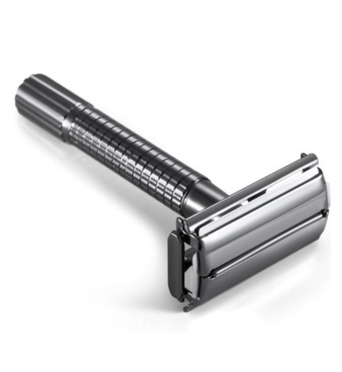 Rebel Barber Compact Midnight Black Бритвенный станок T-образный Rebel Barber Compact Midnight Black Бритвенный станок T-образный