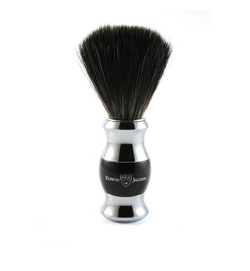 Edwin Jagger 21SB366CR Помазок черная смола, искусственный ворс