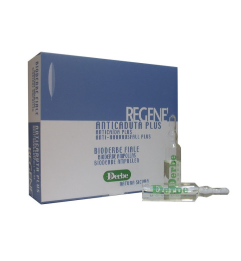 Regene Bioderbe Fiale Anticaduta Plus / Интенсивный лосьон против выпадения волос, 10 ампул по 8 мл Regene Bioderbe Fiale Anticaduta Plus / Интенсивный лосьон против выпадения волос, 10 ампул по 8 мл
