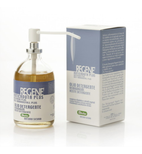 Regene Olioderbe Detergente Anticaduta Plus / Очищающее масло, 100 мл Regene Olioderbe Detergente Anticaduta Plus / Очищающее масло, 100 мл