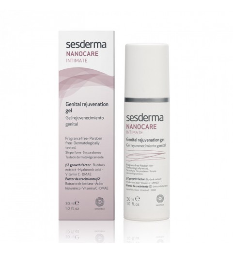 Sesderma Nanocare Intimate Genital Rejuvenation Gel / Гель освежающий для интимных участков тела, 30 мл