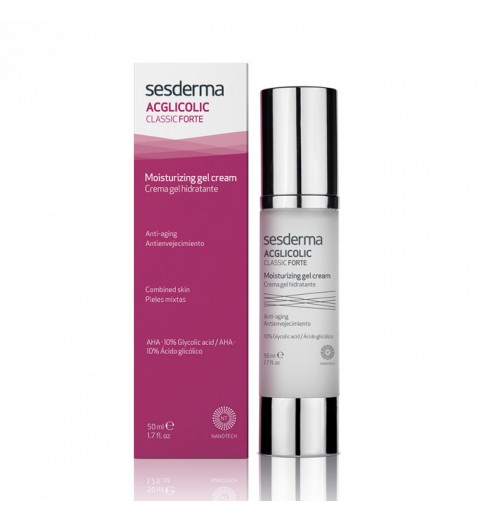 Sesderma Acglicolic Classic Forte Moisturizing Gel Cream / Крем-гель увлажняющий с гликолевой кислотой, 50 мл