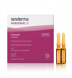 Sesderma Acglicolic 20 Ampoules / Средство в ампулах с гликолевой кислотой, 5 шт по 2мл