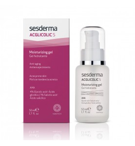 Sesderma Acglicolic S Moisturizing Gel / Гель увлажняющий с гликолевой и салициловой кислотой, 50 мл