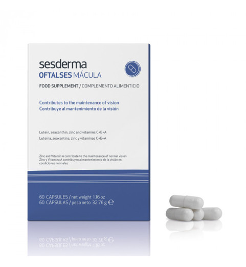 Sesderma Oftalses Macula Food Supplement / БАД к пище "Офтальсес макула", 60 капсул Sesderma Oftalses Macula Food Supplement / БАД к пище "Офтальсес макула", 60 капсул