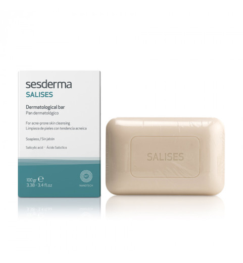 Sesderma Salises Facial Body Dermatological Bar / Мыло дерматологическое для лица и тела, 100 г Sesderma Salises Facial Body Dermatological Bar / Мыло дерматологическое для лица и тела, 100 г