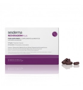 Sesderma Resveraderm Plus Food Supplement / БАД к пище "Резверадерм Плюс", 60 капсул