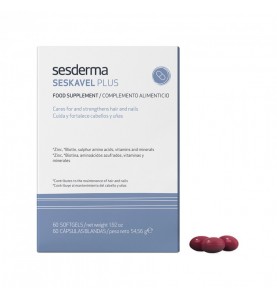 Sesderma Seskavel Plus Food Supplement / БАД к пище "Сескавел Плюс", 60 капсул