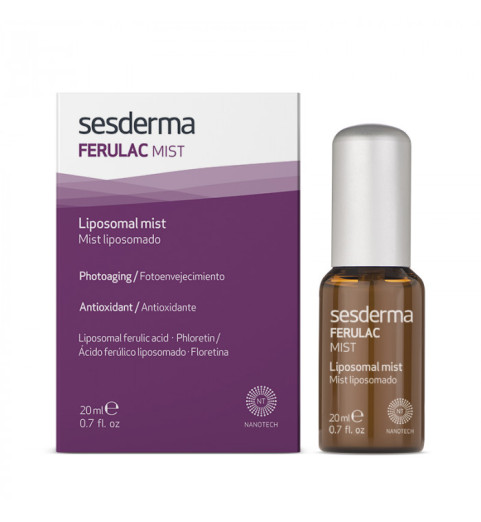 Sesderma Ferulac Liposomal Mist / Спрей-мист липосомальный против фотостарения, 20 мл Sesderma Ferulac Liposomal Mist / Спрей-мист липосомальный против фотостарения, 20 мл