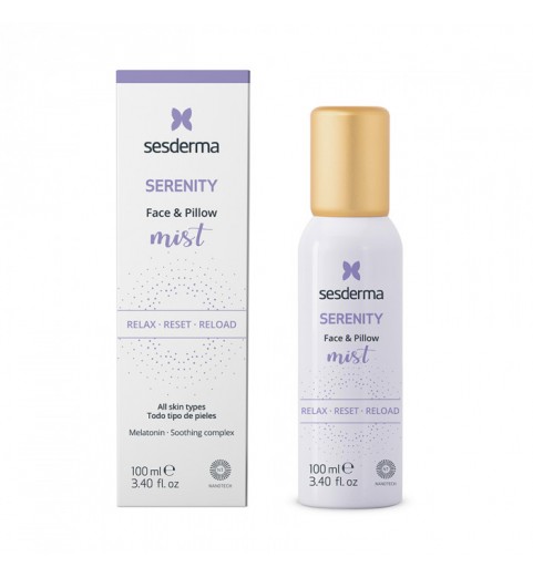 Sesderma Serenity Face & Pillow Mist / Спрей-мист ночной для лица, 100 мл