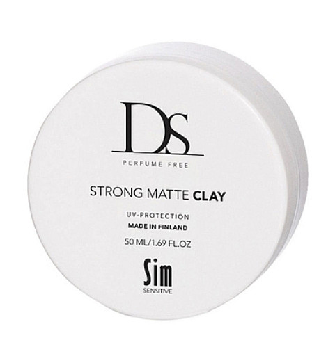 Sim Sensitive DS Strong Matte Clay / Воск для укладки волос сильной фиксации, 50 мл Sim Sensitive DS Strong Matte Clay / Воск для укладки волос сильной фиксации, 50 мл