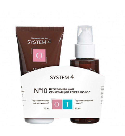 Sim Sensitive System 4 Программа №10 для стимуляции роста волос мини, 50+75 мл Sim Sensitive System 4 Программа №10 для стимуляции роста волос мини, 50+75 мл