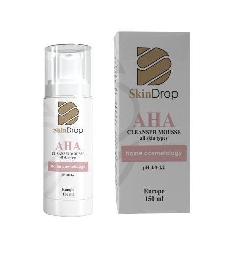 SkinDrop Aha Cleanser Mousse / Очищающая AHA мусс-пенка, 150 мл SkinDrop Aha Cleanser Mousse / Очищающая AHA мусс-пенка, 150 мл