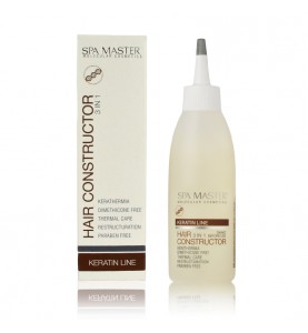 Spa Master Keratin Hair Constructor 3-In-1 / Кератиновый конструктор волос 3-в-1, 150 мл