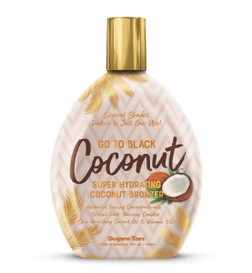 Supre Go to Black Coconut DHA Bronzer / Интенсивно увлажняющий кокосовый лосьон-активатор с бронзирующим комплексом, 350 мл