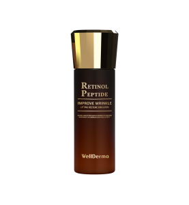 WellDerma Retinol Peptide Improve Wrinkle Lifting Restore Emulsion / Омолаживающая пептидная эмульсия на основе ретинола, 120 мл