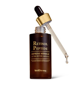 WellDerma Retinol Peptide Improve Wrinkle Lifting Restore Ampoule / Омолаживающая пептидная сыворотка на основе ретинола, 30 мл